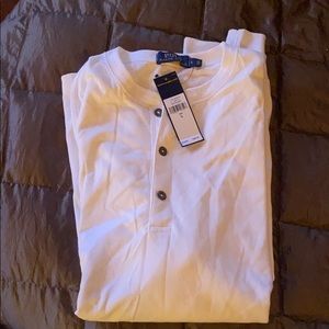 Long-sleeve brand new warm white t-shirt!